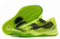 hommes nike kobe 8 chaussures populaire 2019U with socks green fluorescent